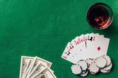 Live table interface during active play
